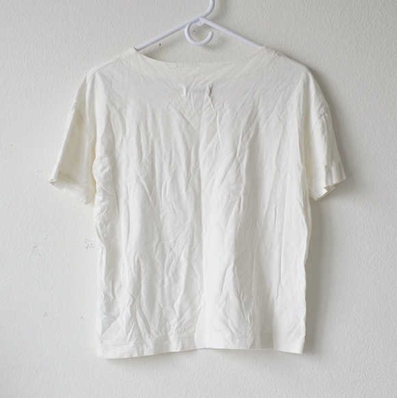 Madewell Rivet & Thread Boxy-Crop Tee - Picture 6 of 8